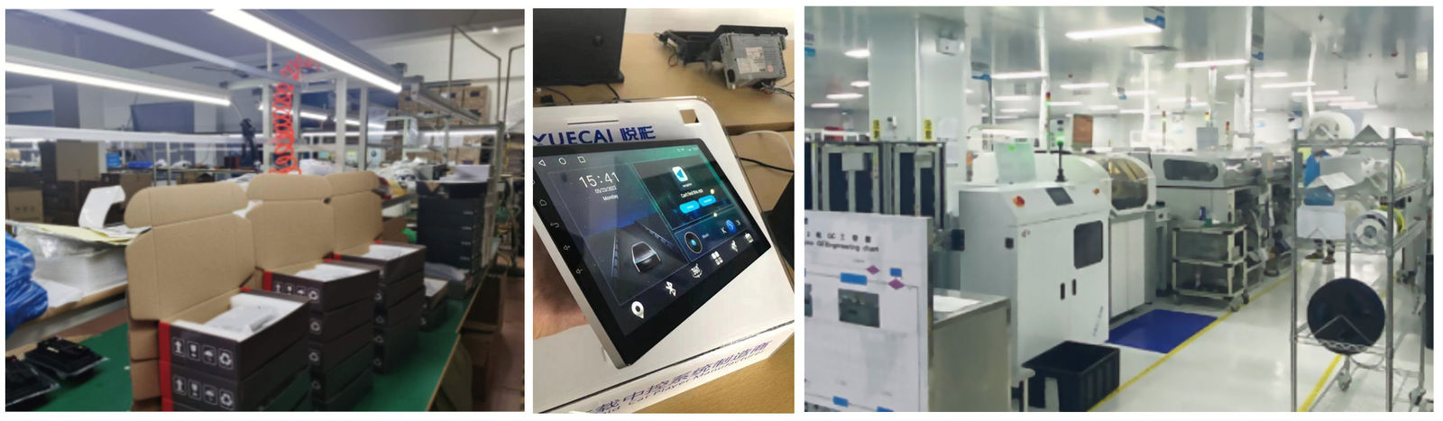 Shenzhen Yuecai Automotive Parts Co., Ltd linha de produção do fabricante